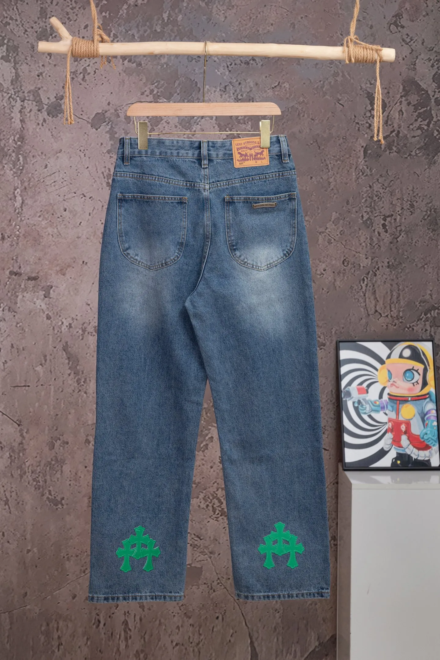 ：【M 3001】 Chrome Hearts FW 26 Same Style Quality ， ， ， ， ， ！ ， ， ！！！ Color： Size：28、30、32、34、36